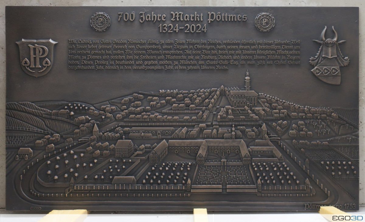 EGO3D_Stadtrelief_Pöttmes_fertiger_Guss_gross