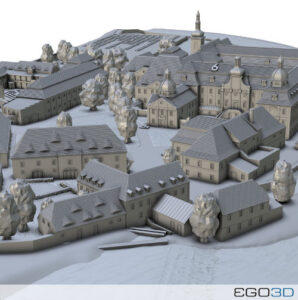 Digitales Vorschaubild der Klosteranlage St. Marienthal