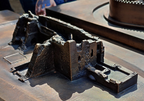 Kaiserpfalz-Ruine_fertiger_Guss