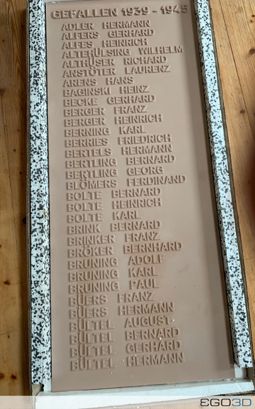 EGO3D_Gedenktafel_Salzbergen_Gefrästes_Modell_vor_dem_Versandt EGO3D_Gedenktafel_Salzbergen_Gefrästes_Modell_vor_dem_Versandt